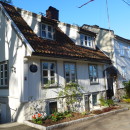 Rare wooden houses in downtown Oslo